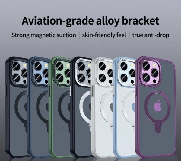 Quid Tech Design IS Cover for iPhone 14/13 Series | MagSafe Case with Invisible Stand