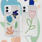 Flower Mirror Shell All-Inclusive Case