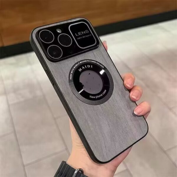 Magnetic Large Window Phone Case