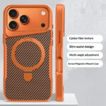 Armor Slim Waist Magnetic Suction Bracket Phone Case