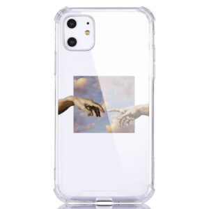 Compatible with Apple, Suitable For Xs IPhone 12 Pro Transparent Anti-drop Soft Shell Four-corner Phone Case