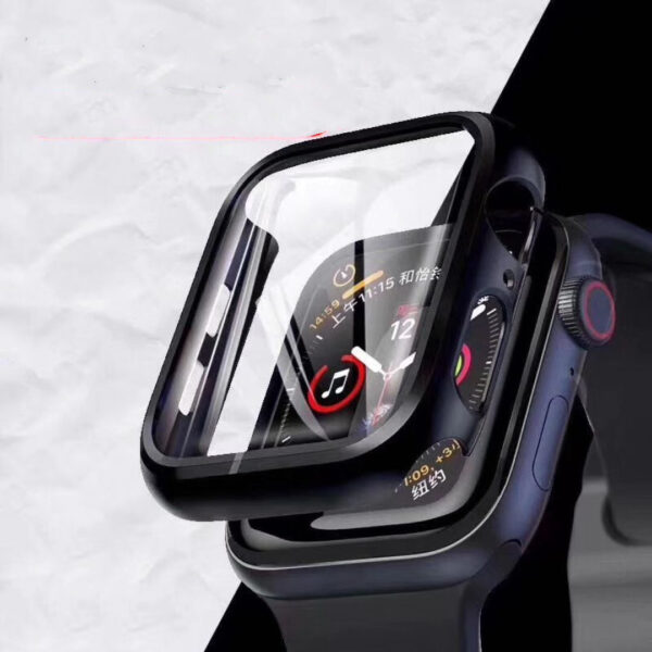 Compatible with Apple , Explosive PC Tempered Film Integrated Case
