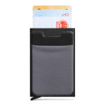 Aluminum Alloy Automatic Pop-up Card Box Anti-theft Swipe Bank Card Holder