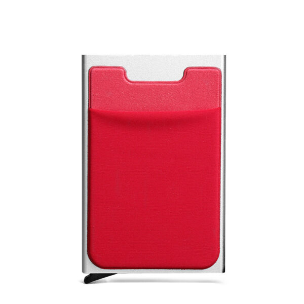 Aluminum Alloy Automatic Pop-up Card Box Anti-theft Swipe Bank Card Holder