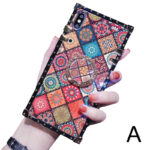 Ethnic style sub-blue ring bracket mobile phone case