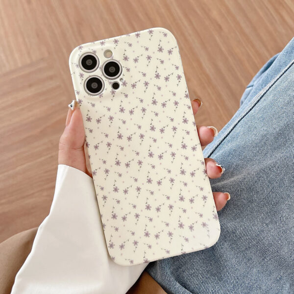 Water Stick Flower Tulip Mobile Phone Shell Small Flower Protection