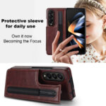 New Folding Mobile Phone Leather Case Protective Shell