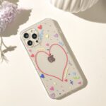 Transparent Love Women's All-inclusive New Phone Case
