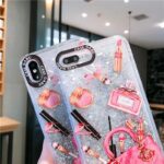 Fashion Minimalist Liquid Glitter Quicksand Phone Case