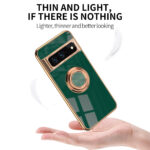 Simple Electroplating Ring Rotating Phone Case