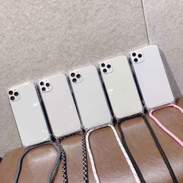 Adjustable Length And Diagonal Two In One Lanyard Mobile Phone Case