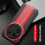 Leather Pattern Baked Porcelain All-inclusive Drop-resistant Protective Cover