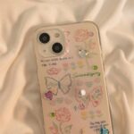 Transparent And Creative Butterfly Phone Case