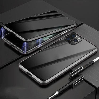 Phone Case Magnetic Double-sided Peep-proof