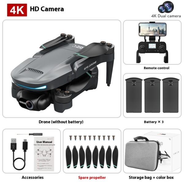 Brushless Folding HD Aerial Photography Anti-shake UAV