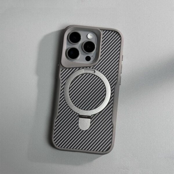 Armor Slim Waist Magnetic Suction Bracket Phone Case