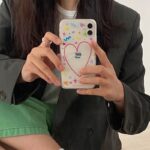 Transparent Love Women's All-inclusive New Phone Case