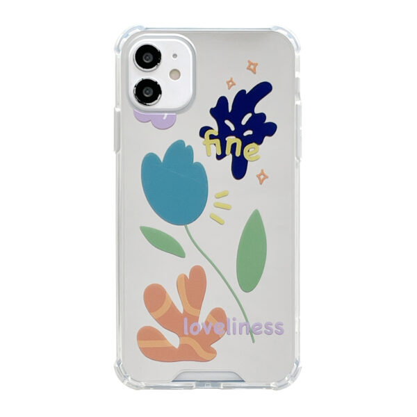 Flower Mirror Shell All-Inclusive Case