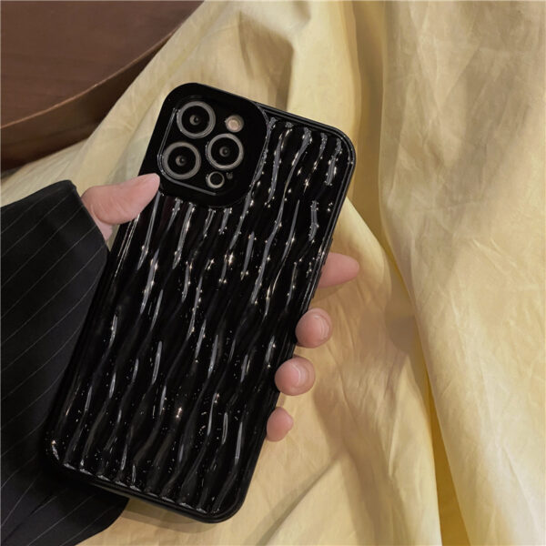 Water Ripple Soft Silicone Glossy Phone Case