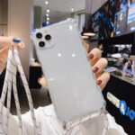 Adjustable Length And Diagonal Two In One Lanyard Mobile Phone Case