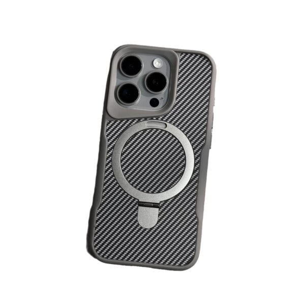 Armor Slim Waist Magnetic Suction Bracket Phone Case