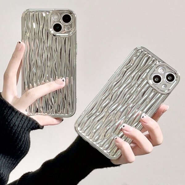 Water Ripple Soft Silicone Glossy Phone Case