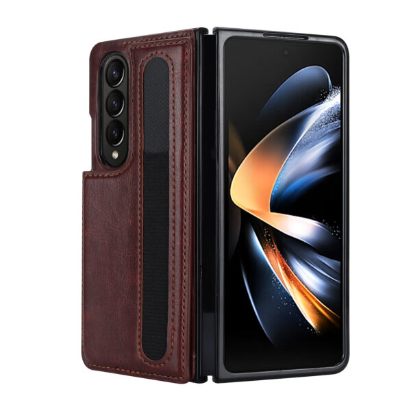 New Folding Mobile Phone Leather Case Protective Shell