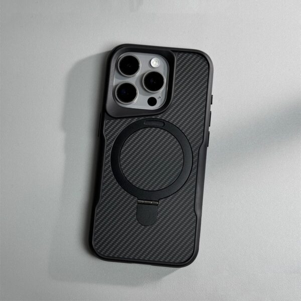 Armor Slim Waist Magnetic Suction Bracket Phone Case