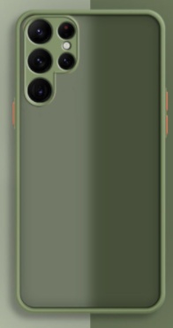 Drop-resistant Ultra-thin Frosted Silicone Transparent Protective Case