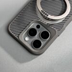 Armor Slim Waist Magnetic Suction Bracket Phone Case