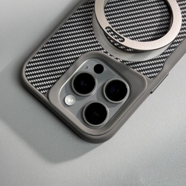 Armor Slim Waist Magnetic Suction Bracket Phone Case