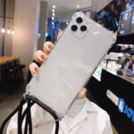 Adjustable Length And Diagonal Two In One Lanyard Mobile Phone Case