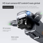 RG106 Three-axis Self-stabilizing PTZ Folding UAV